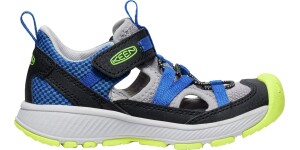 Keen Motozoa Sandal Little Kid's CLASSIC BLUE/EVENING PRIMROSE