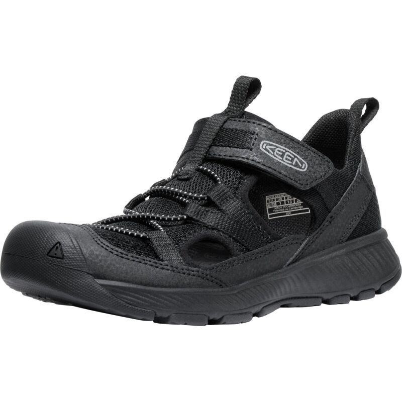 Keen Motozoa Sandal Big Kid's BLACK/ALLOY