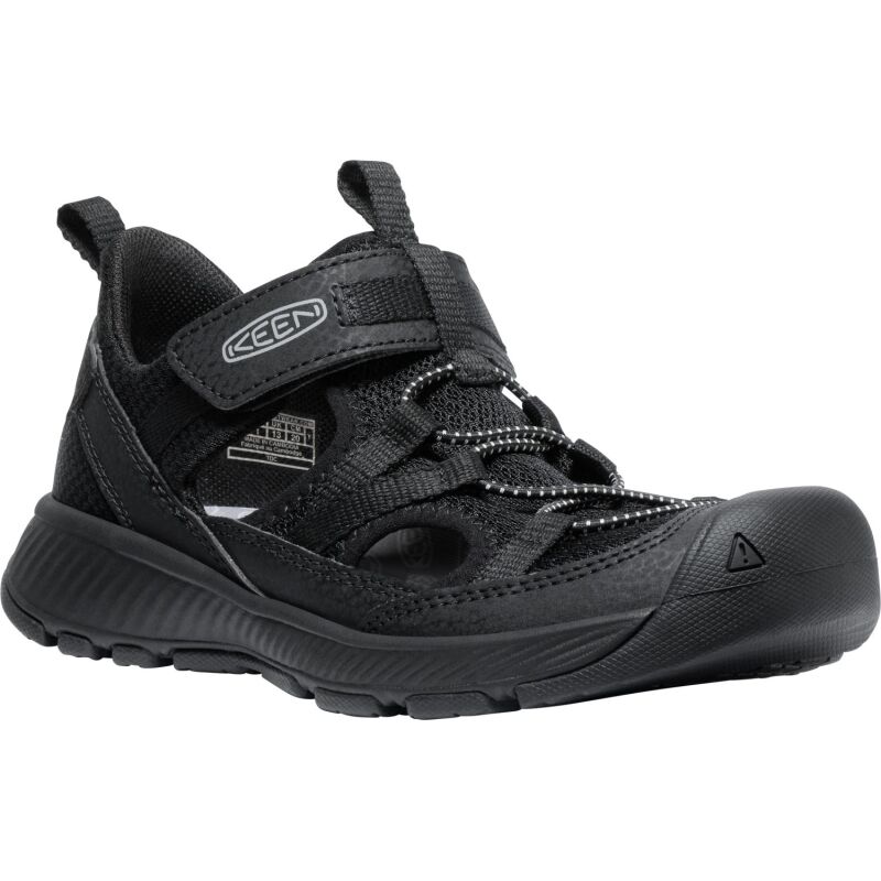 Keen Motozoa Sandal Big Kid's BLACK/ALLOY