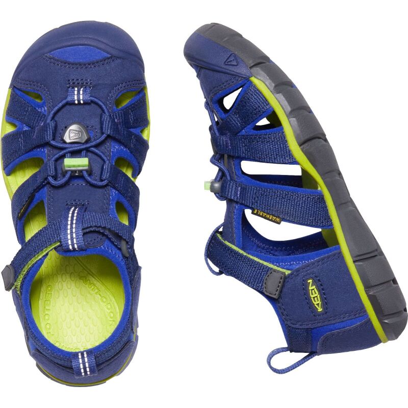 Keen Seacamp II CNX Youth Blue Depths/Chartreuse