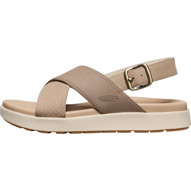 Keen Elle Luxe Cross Strap 1030523 Plaza Taupe/Brindle