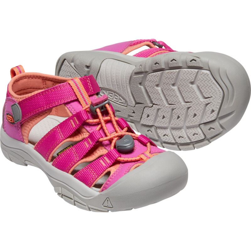 Keen Newport H2 Big Kid's Very Berry/Fusion Coral