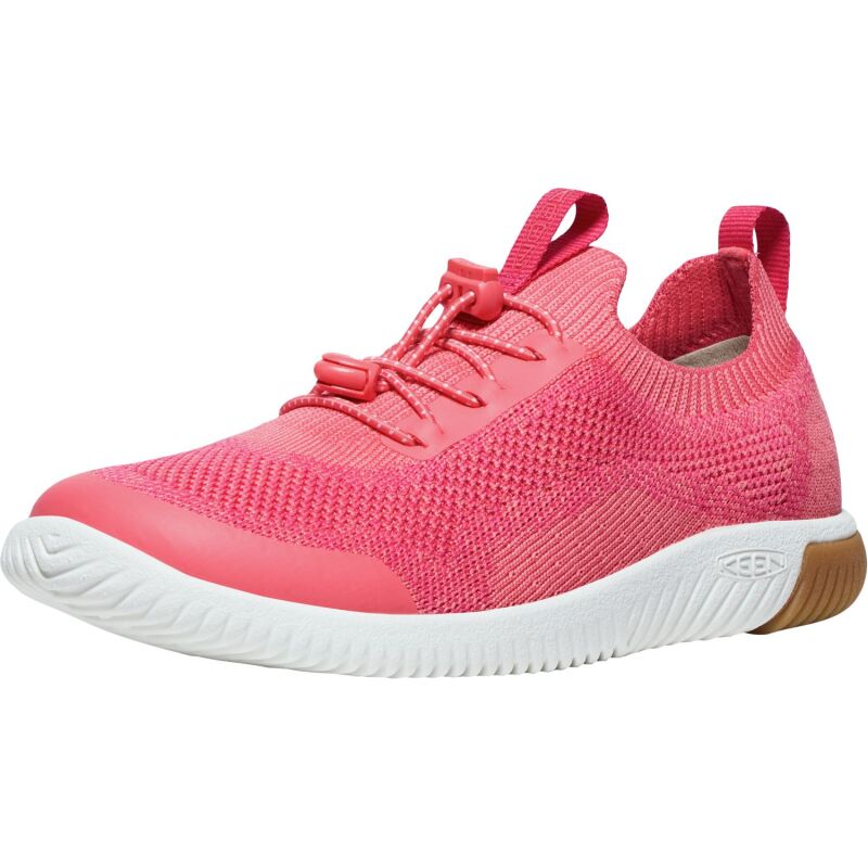 Keen KNX Knit Sneaker Big Kid's Dubarry/Star White