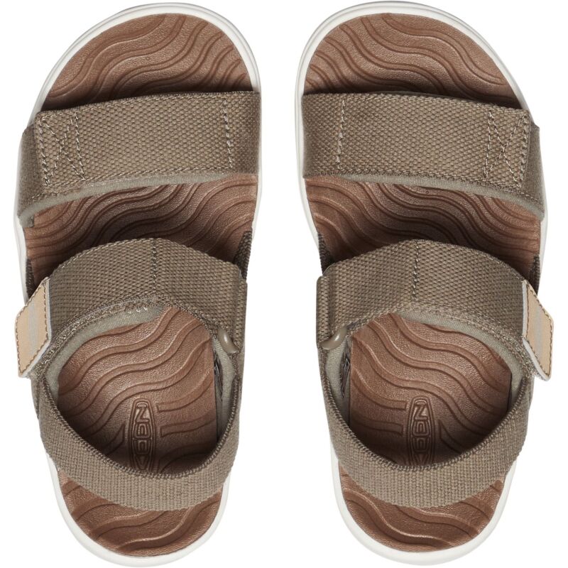 Keen Elle Backstrap Little Kid's Brindle/Star White
