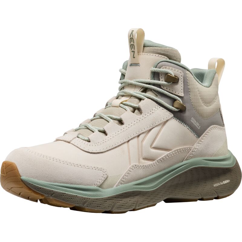Keen Leiki Leather Mid Wp Women's Birch/Lily Pad
