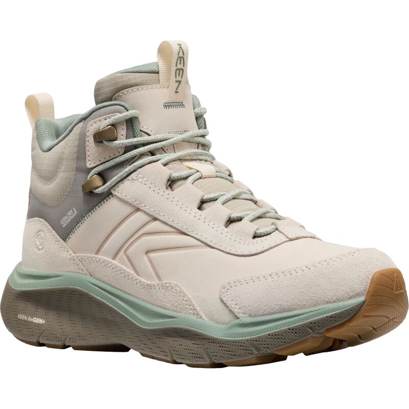 Keen Leiki Leather Mid Wp Women's Birch/Lily Pad