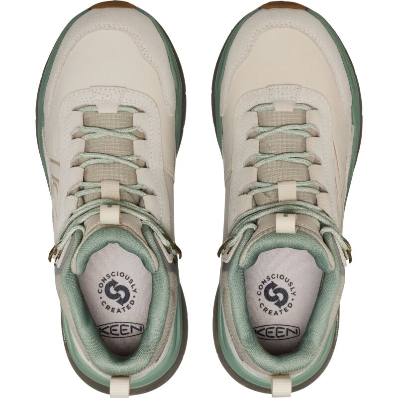 Keen Leiki Leather Mid Wp Women's Birch/Lily Pad