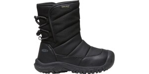 Keen Puffrider WP Little Kid's Black/Steel Grey