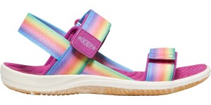 Keen Elle Backstrap Youth Rainbow/Festival Fuchsia