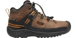 Keen TARGHEE MID WP YOUTH Dark Earth/Golden Brown